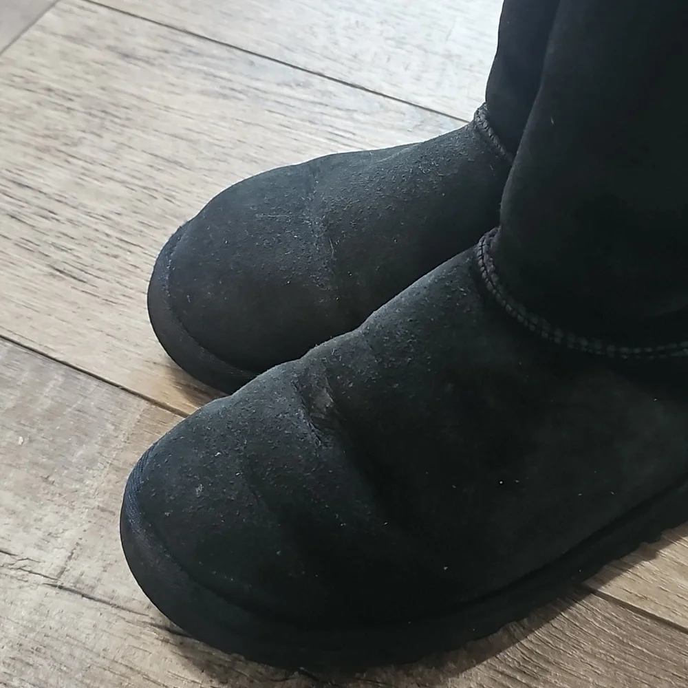 Ugg Classic Short Boot Black Big kids